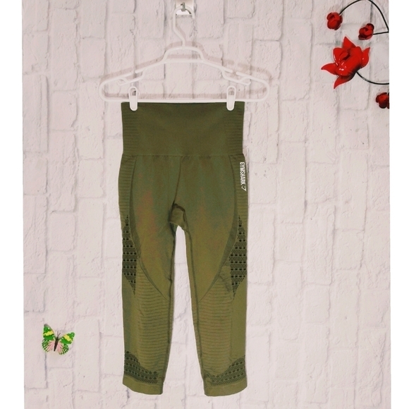 Gymshark Pants - Gymshark Energy Seamless‎ Legging Khaki
